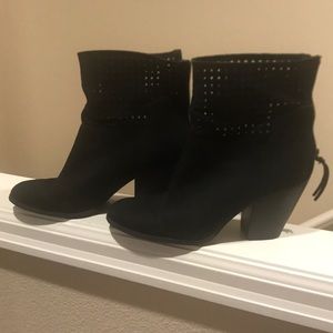 Nine West Hippy Chic Black Booties